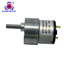 Motor de engranajes de 12V 37mm dc 6rpm